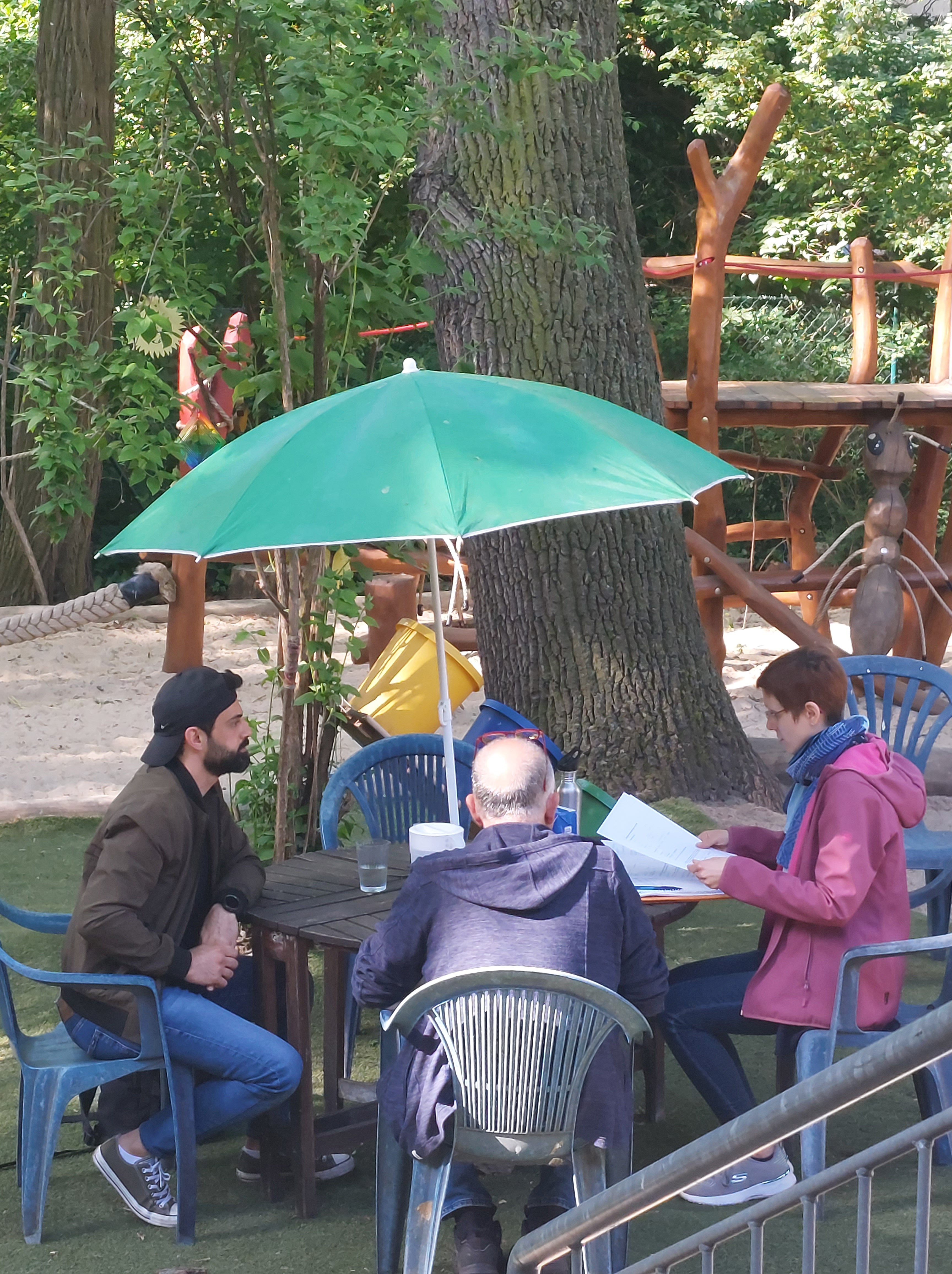 mit den Eltern im Gespäch bleiben