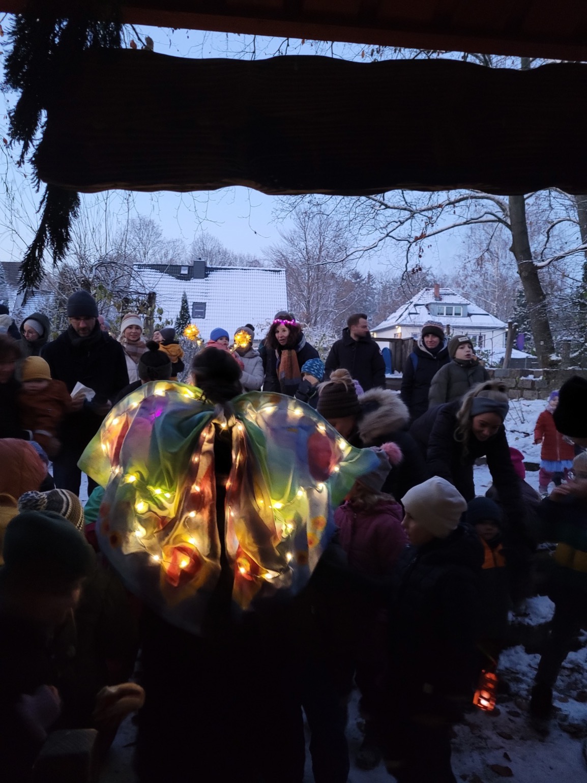 Interne Evaluation zum Thema: Bildungs- und Erziehungspartnerschaft Lichterfest im Advent Unsere Engel zum Lichterfest
