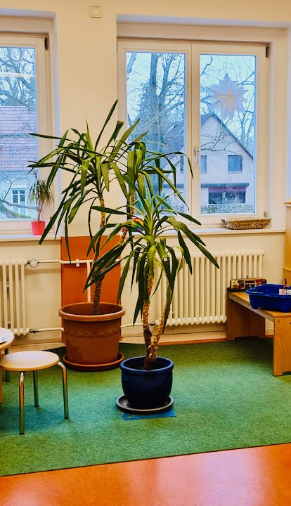 Hier ist Platz für Rollenspiele mit einem Kaufmannsladen und einer Teeecke.