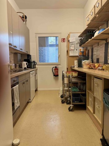 Küche mit unserem guten Geist Frau Bozal