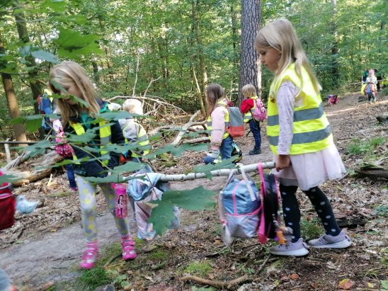 So lässt es sich viel leichter tragen.